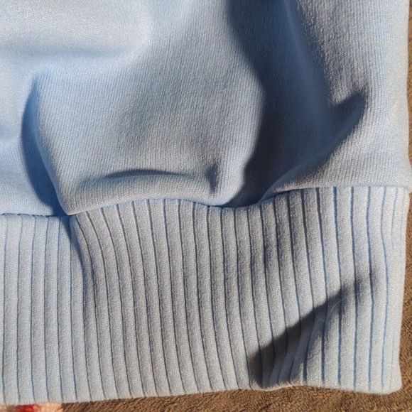 Lifa light blue nylon Capri joggers - Picture 7 of 8